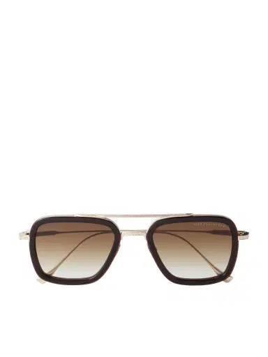 DITA Flight.006 Aviator-Style Gold-Tone and Acetate Sunglasses - Men | Thumbnail 1 DITA Flight.006 Aviator-Style Gold-Tone and Acetate Sunglasses - Men | Thumbnail 1