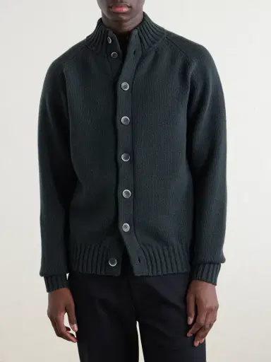 Altea Virgin Wool Cardigan - Men | Thumbnail 3 Altea Virgin Wool Cardigan - Men | Thumbnail 3