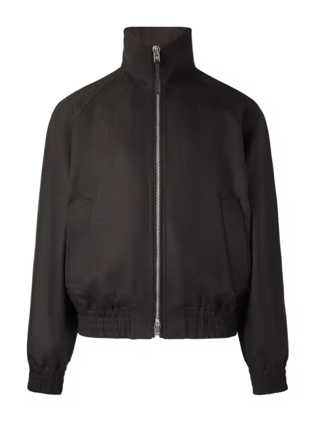Tom Ford Leather-Trimmed Wool and Silk-Blend Jacket - Men