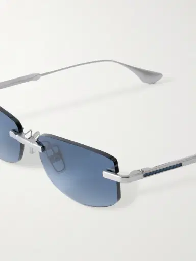 DITA Trysim.75 Square-Frame Silver-Tone Titanium Sunglasses - Men | Thumbnail 3 DITA Trysim.75 Square-Frame Silver-Tone Titanium Sunglasses - Men | Thumbnail 3