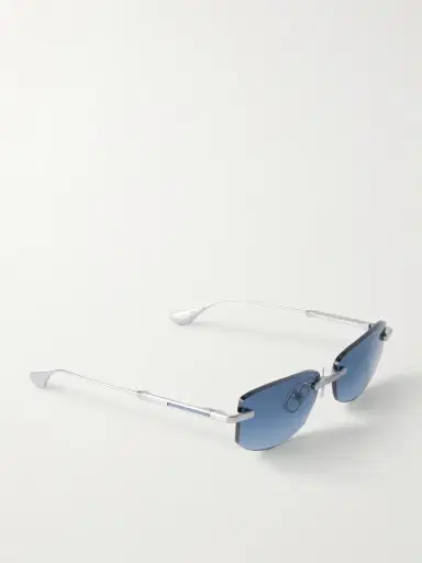 DITA Trysim.75 Square-Frame Silver-Tone Titanium Sunglasses - Men | Thumbnail 4 DITA Trysim.75 Square-Frame Silver-Tone Titanium Sunglasses - Men | Thumbnail 4