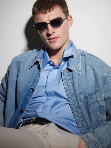 DITA Trysim.75 Square-Frame Silver-Tone Titanium Sunglasses - Men | Thumbnail 5 DITA Trysim.75 Square-Frame Silver-Tone Titanium Sunglasses - Men | Thumbnail 5