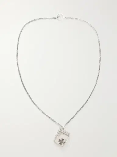 Enfants Riches Déprimés Book Sterling Silver Necklace - Men | Thumbnail 4 Enfants Riches Déprimés Book Sterling Silver Necklace - Men | Thumbnail 4