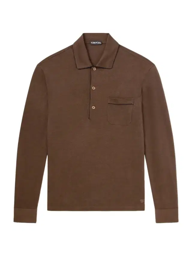 Tom Ford Piped Silk and Cotton-Blend Piqué Polo Shirt - Men