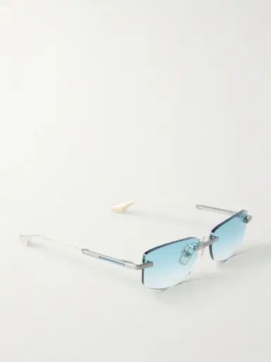 DITA Trysim.75 Square-Frame Gold and Silver-Tone Titanium Sunglasses - Men | Thumbnail 4 DITA Trysim.75 Square-Frame Gold and Silver-Tone Titanium Sunglasses - Men | Thumbnail 4