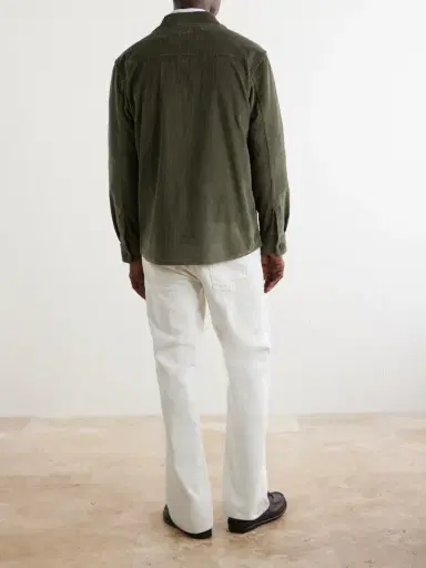 Canali Cotton-Corduroy Overshirt - Men | Thumbnail 4