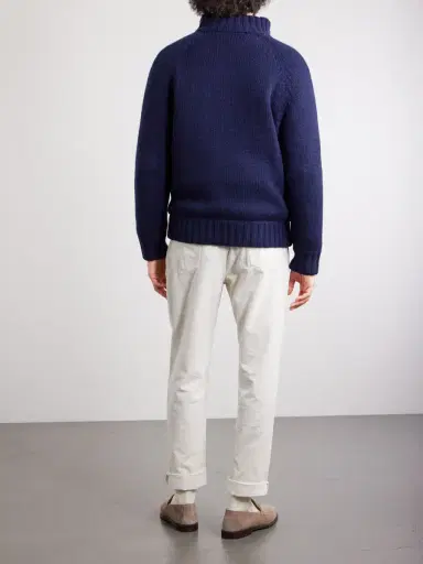 Brunello Cucinelli Cashmere Zip-Up Down Cardigan - Men | Thumbnail 4