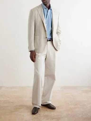 Canali Denim Shirt - Men | Thumbnail 2 Canali Denim Shirt - Men | Thumbnail 2