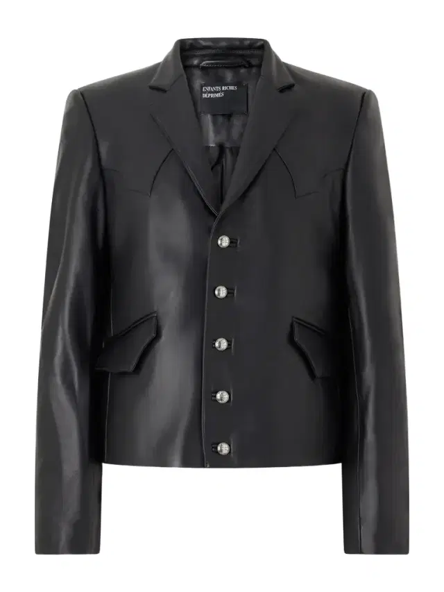 Western Perfect Leather Blazer - Men