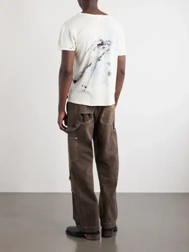 Enfants Riches Déprimés Show Me Kansas Distressed Printed Cotton-Jersey T-Shirt - Men | Thumbnail 4 Enfants Riches Déprimés Show Me Kansas Distressed Printed Cotton-Jersey T-Shirt - Men | Thumbnail 4