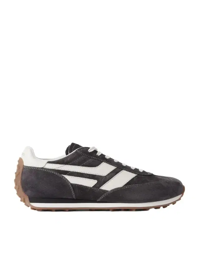 Tom Ford Mick Leather-Trimmed Suede Sneakers - Men