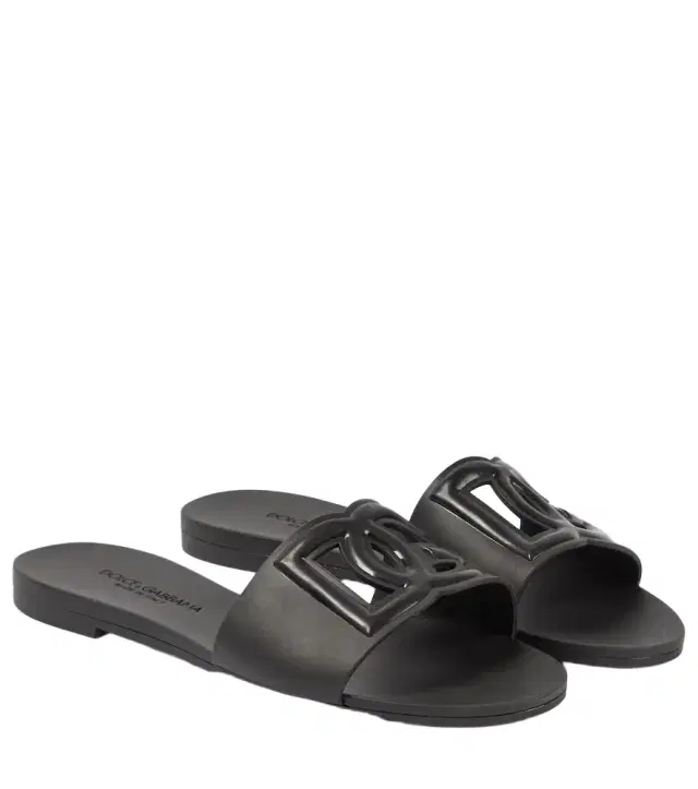 Dolce & Gabbana DG cutout slides