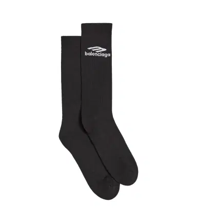 Balenciaga 3B Sports Icon ribbed-knit ski socks | Thumbnail 1