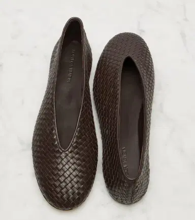 Bottega Veneta Rosa woven leather ballet flats | Thumbnail 3 Bottega Veneta Rosa woven leather ballet flats | Thumbnail 3