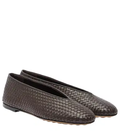 Bottega Veneta Rosa woven leather ballet flats | Thumbnail 1 Bottega Veneta Rosa woven leather ballet flats | Thumbnail 1