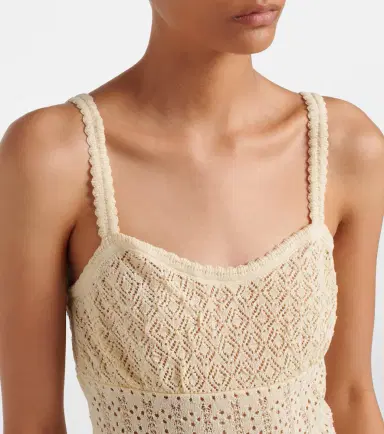 DÔEN Dôen Nadille pointelle scalloped top | Thumbnail 5 DÔEN Dôen Nadille pointelle scalloped top | Thumbnail 5
