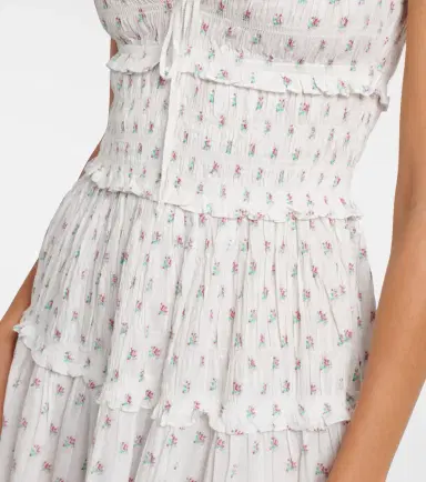 DÔEN Dôen Sorina floral cotton midi dress | Thumbnail 2