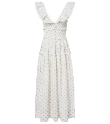 DÔEN Dôen Sorina floral cotton midi dress | Thumbnail 1