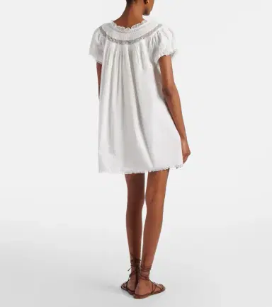 Doen Dôen Daphne cotton poplin minidress | Thumbnail 3 Doen Dôen Daphne cotton poplin minidress | Thumbnail 3