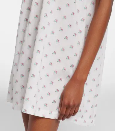 Doen Dôen Verity floral embroidered cotton minidress | Thumbnail 5