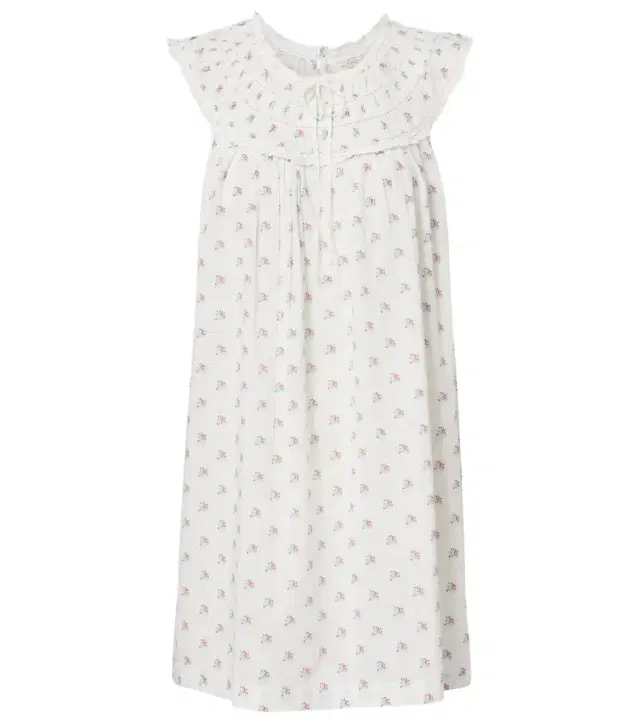 Doen Dôen Verity floral embroidered cotton minidress