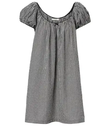 DÔEN Dôen Julia gingham cotton poplin minidress | Thumbnail 1