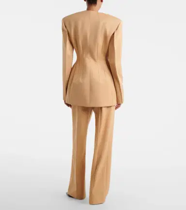 Wardrobe.NYC Wardrobe. NYC RHW wool wide-leg pants | Thumbnail 2
