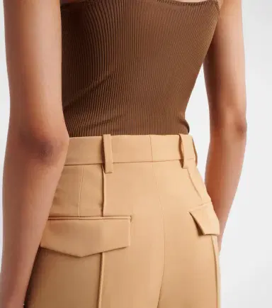 Wardrobe.NYC Wardrobe. NYC RHW wool wide-leg pants | Thumbnail 4