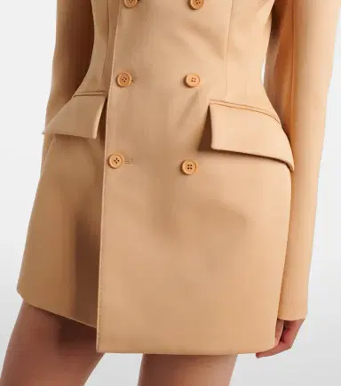 Wardrobe.NYC Wardrobe. NYC RHW double-breasted minidress | Thumbnail 3