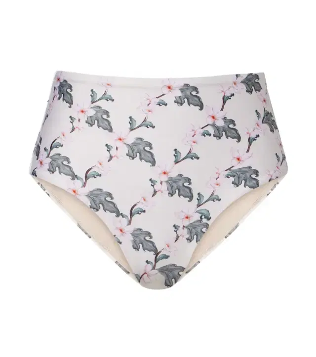 Agua by Agua Bendita Magenta floral bikini bottoms