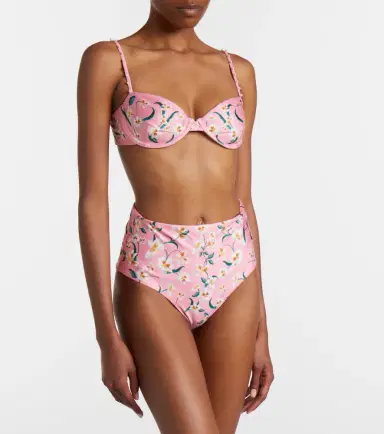 Agua by Agua Bendita Magdalena floral bikini top | Thumbnail 3 Agua by Agua Bendita Magdalena floral bikini top | Thumbnail 3