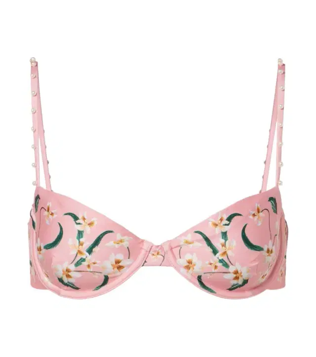 Agua by Agua Bendita Magdalena floral bikini top