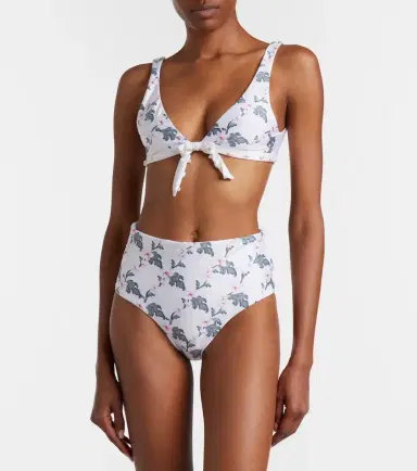 Agua by Agua Bendita Huerta floral bikini top | Thumbnail 3 Agua by Agua Bendita Huerta floral bikini top | Thumbnail 3