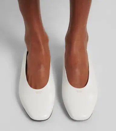 Prada Leather ballet flats | Thumbnail 6