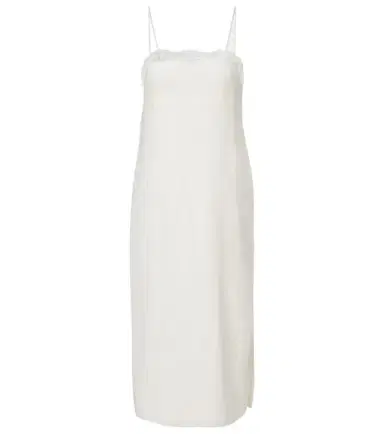 Posse Darya embroidered linen and cotton midi dress | Thumbnail 1 Posse Darya embroidered linen and cotton midi dress | Thumbnail 1