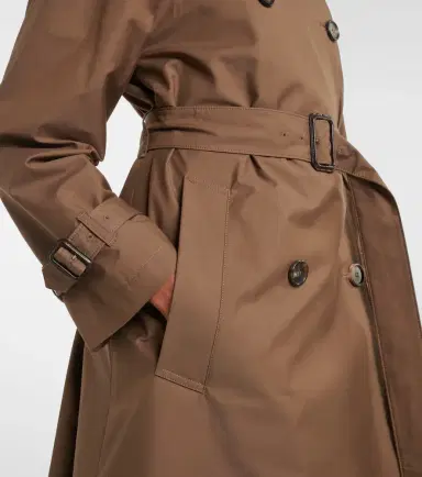 Max Mara Cotton-blend trench coat | Thumbnail 5 Max Mara Cotton-blend trench coat | Thumbnail 5