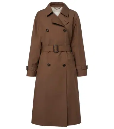 Max Mara Cotton-blend trench coat | Thumbnail 1 Max Mara Cotton-blend trench coat | Thumbnail 1