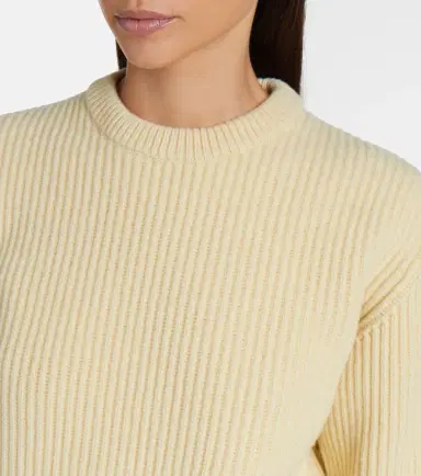 Jil Sander Ribbed-knit wool sweater | Thumbnail 2