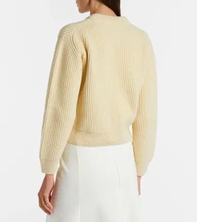 Jil Sander Ribbed-knit wool sweater | Thumbnail 3