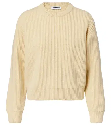 Jil Sander Ribbed-knit wool sweater | Thumbnail 1