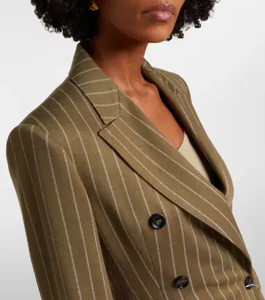 Max Mara Balta pinstripe double-breasted blazer | Thumbnail 3