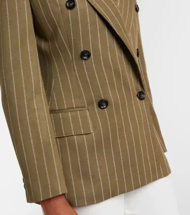 Max Mara Balta pinstripe double-breasted blazer | Thumbnail 4