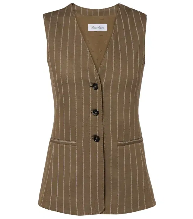 Striped vest