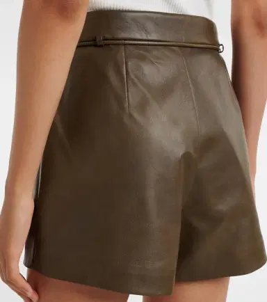 Max Mara Leather shorts | Thumbnail 5 Max Mara Leather shorts | Thumbnail 5
