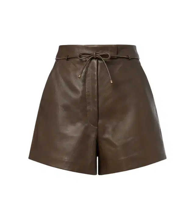 Max Mara Leather shorts