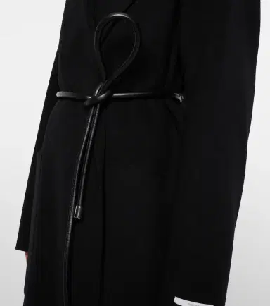 Sportmax Belted oversized virgin wool wrap coat | Thumbnail 3 Sportmax Belted oversized virgin wool wrap coat | Thumbnail 3