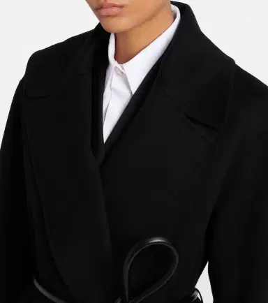 Sportmax Belted oversized virgin wool wrap coat | Thumbnail 5 Sportmax Belted oversized virgin wool wrap coat | Thumbnail 5