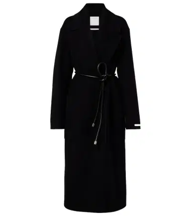 Sportmax Belted oversized virgin wool wrap coat | Thumbnail 1 Sportmax Belted oversized virgin wool wrap coat | Thumbnail 1