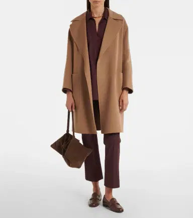 'S Max Mara Virgin wool wrap coat | Thumbnail 4