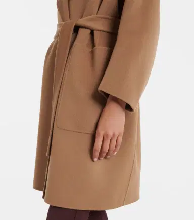 'S Max Mara Virgin wool wrap coat | Thumbnail 5